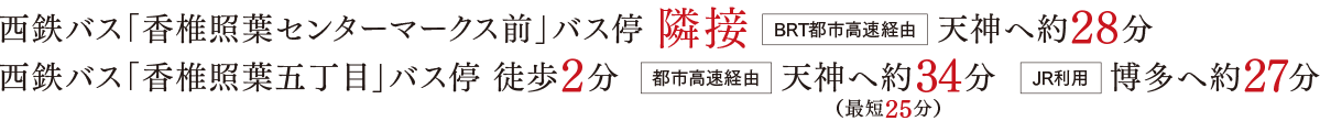 サンカルナ香椎照葉 アクセス