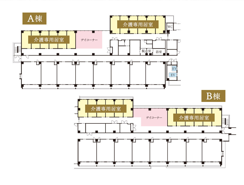 介護専用フロア